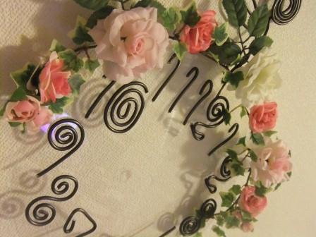 花のメルヘン時計の作り方 手順 6 その他 アート 写真 アトリエ ハンドメイドレシピ 作り方 と手作り情報サイト