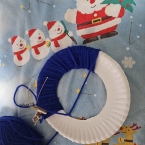 クリスマスリース꙳*꙳*꙳♡︎♡︎   ࣪ ★⭐～の作り方