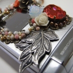 「携帯デコ電（シルバーSHベース）」