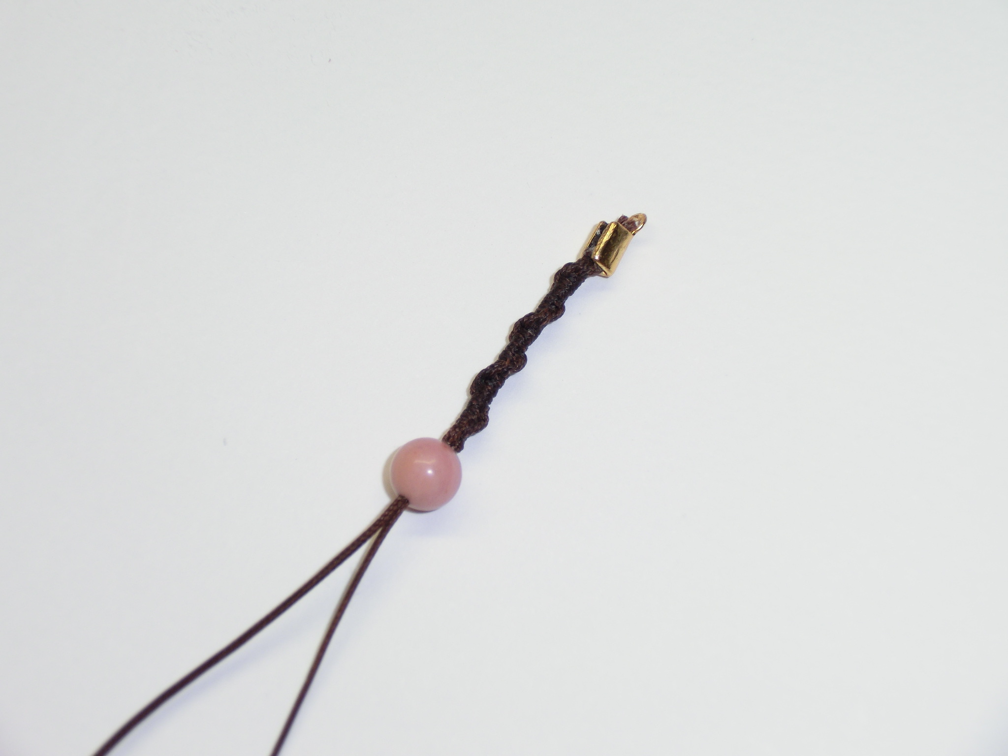 輪結び天然石ネックレスの作り方 手順 5 その他 その他 アトリエ ハンドメイドレシピ 作り方 と手作り情報サイト