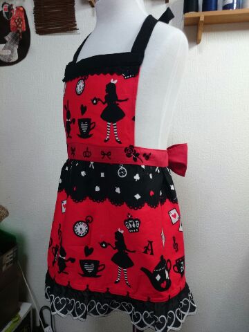 アリスのカフェエプロン 2の作り方 その他 その他 アトリエ ハンドメイドレシピ 作り方 と手作り情報サイト