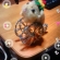 面白自転車に乗るハムハム