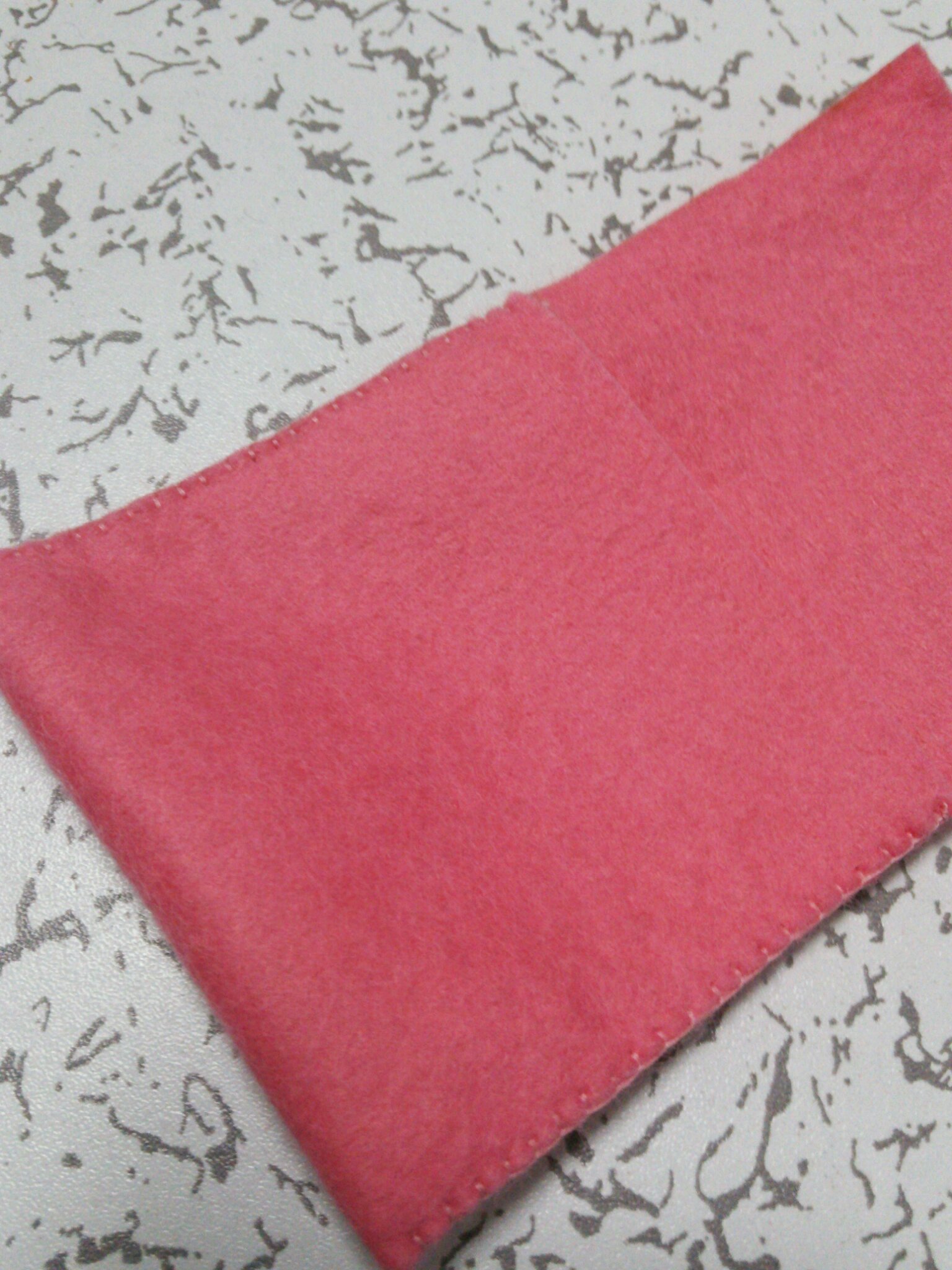 フェルトのコインポーチの作り方 手順 3 その他 その他 アトリエ ハンドメイドレシピ 作り方 と手作り情報サイト