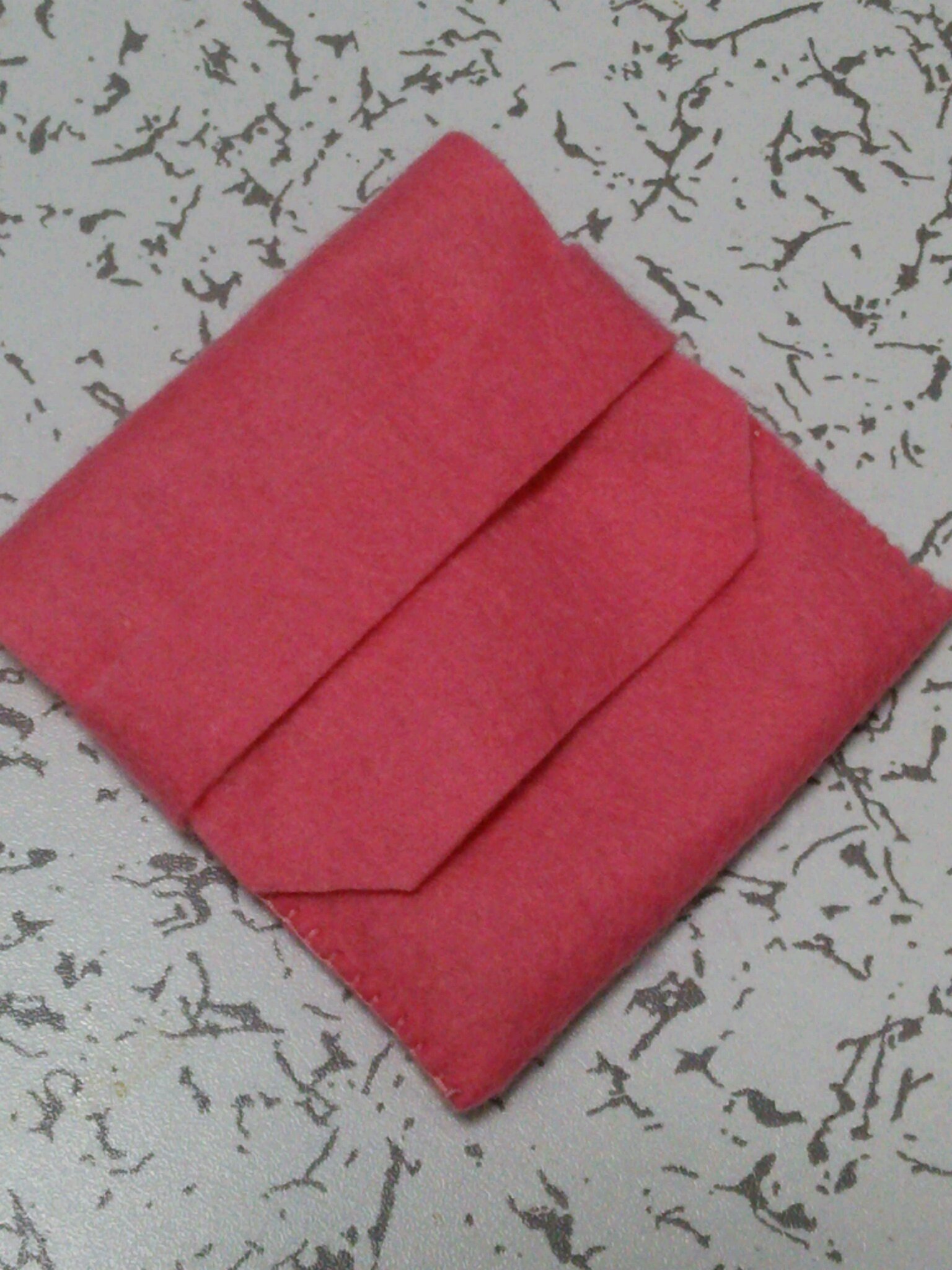 フェルトのコインポーチの作り方 手順 6 その他 その他 アトリエ ハンドメイドレシピ 作り方 と手作り情報サイト