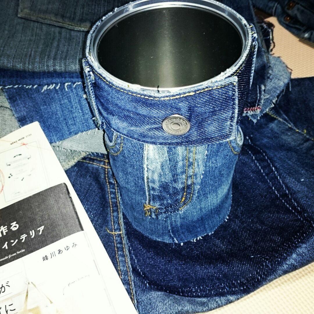 デニム缶の作り方 その他 その他 アトリエ ハンドメイドレシピ 作り方 と手作り情報サイト