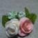 薔薇の置物