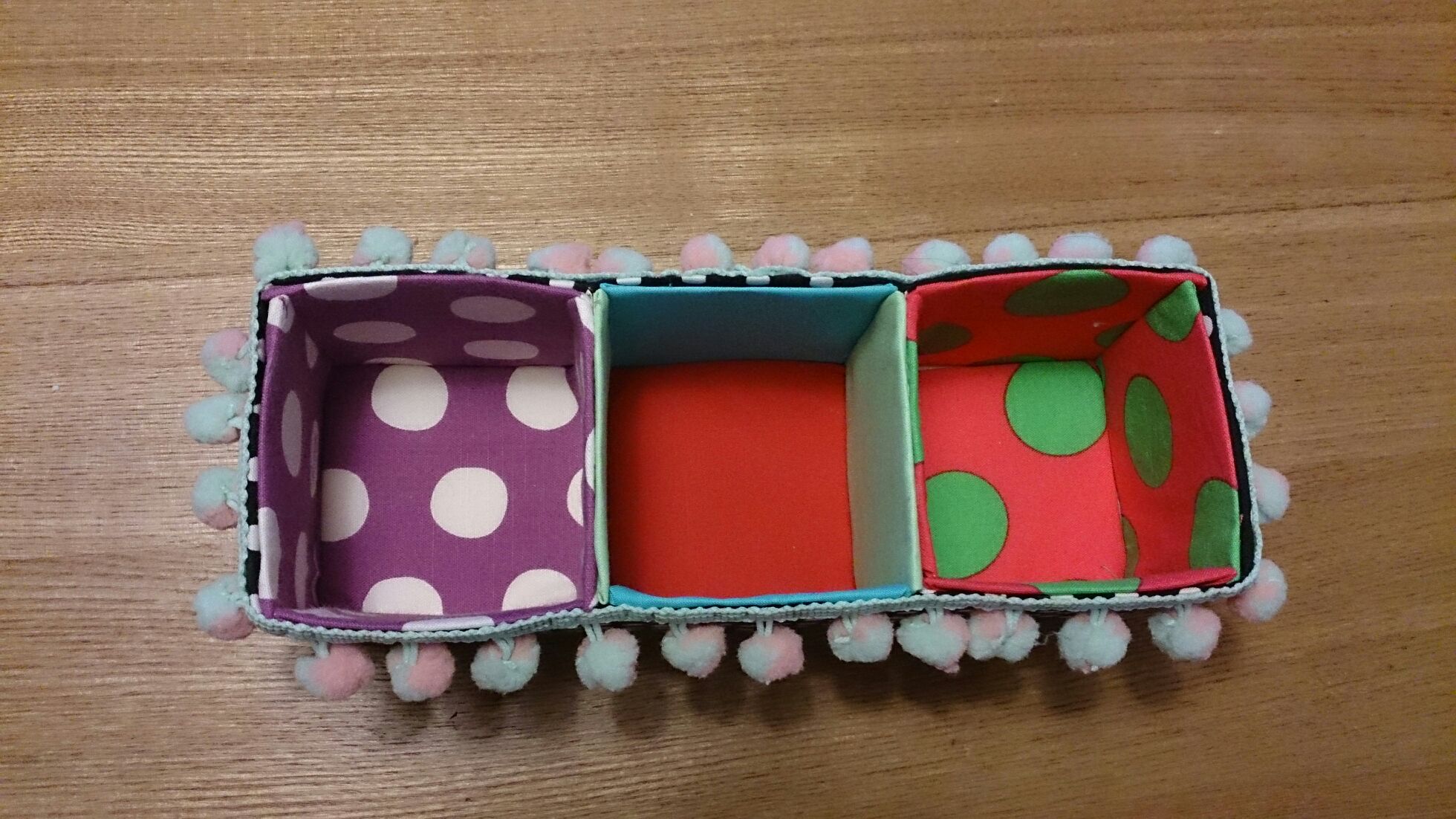 小物入れの作り方 手順 4 その他 家具 生活雑貨 アトリエ ハンドメイドレシピ 作り方 と手作り情報サイト