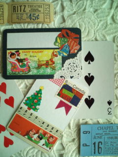 コラージュ トランプカードの作り方 手順 2 その他 アート 写真 アトリエ ハンドメイドレシピ 作り方 と手作り情報サイト