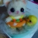 浮き輪とねこちゃん