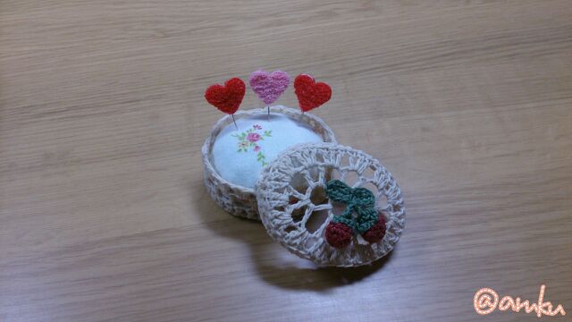 可愛いまち針と針山の作り方 その他 その他 アトリエ ハンドメイドレシピ 作り方 と手作り情報サイト