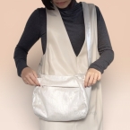 ジッパー付きバッグを作ろ｜デニッシュパフバッグ