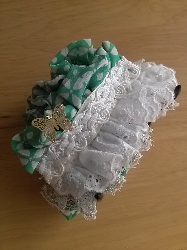 あまり布で 春バンスの作り方 その他 その他 アトリエ ハンドメイドレシピ 作り方 と手作り情報サイト