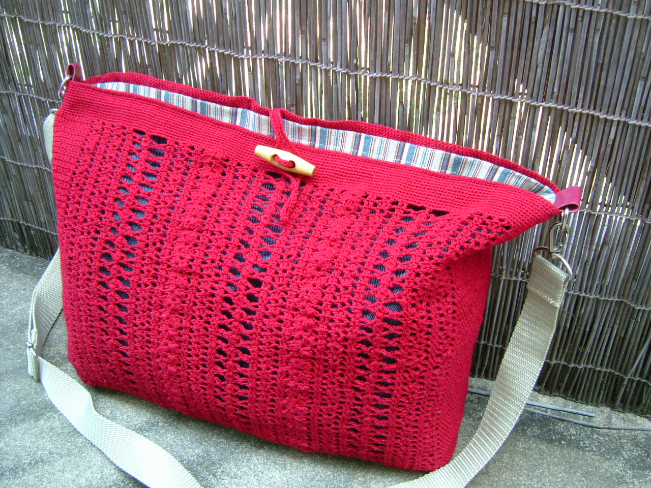 かぎ針編みのショルダーの作り方 その他 ファッション アトリエ ハンドメイドレシピ 作り方 と手作り情報サイト