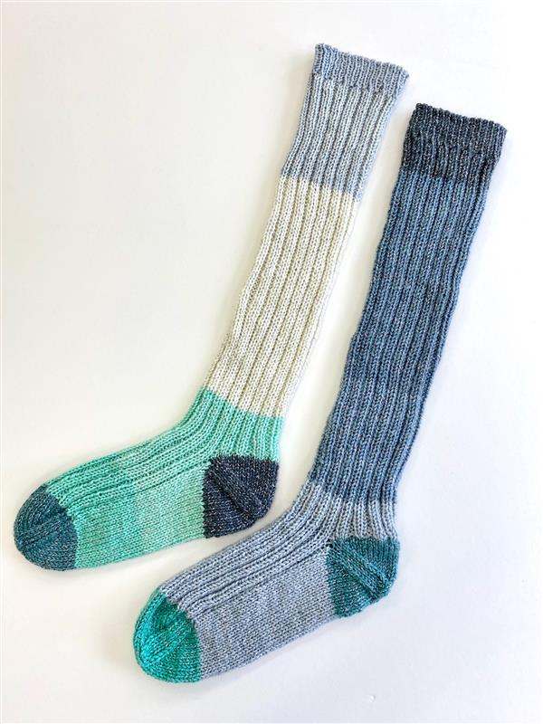 ブロックカラーの手編み靴下の作り方 手順 4 その他 ファッション アトリエ ハンドメイドレシピ 作り方 と手作り情報サイト ブロックカラーの手編み靴下の作り方 手順 4 その他 ファッション アトリエ ハンドメイドレシピ 作り方 と手作り情報サイト