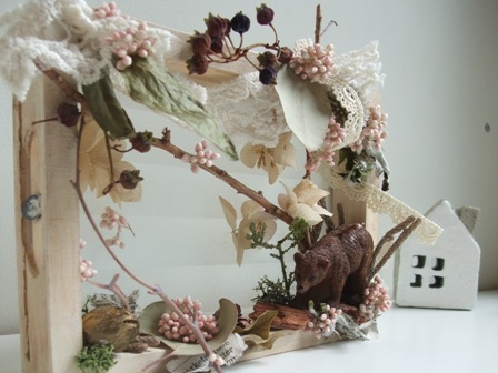 フレームアレンジの作り方 ドライフラワー ブリザーブドフラワー フラワー ガーデニング アトリエ ハンドメイドレシピ 作り方 と手作り情報サイト