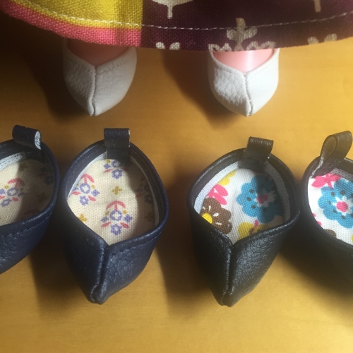 メルちゃん 中敷の可愛らしいお靴の作り方 手順 11 その他 その他 アトリエ ハンドメイドレシピ 作り方 と手作り情報サイト