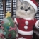 羊毛フェルトの猫ちゃんサンタ