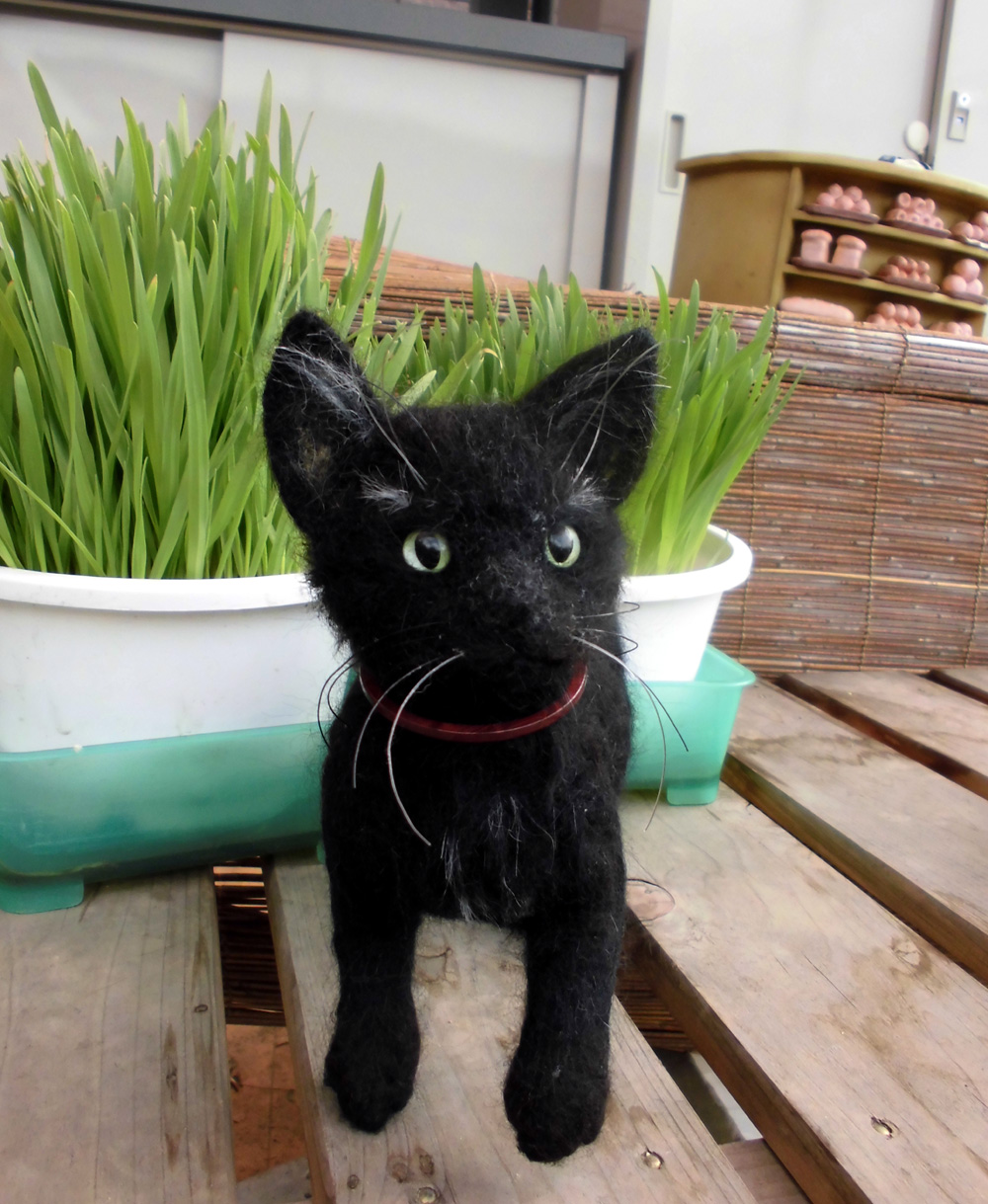 黒猫ちゃんの作り方｜その他｜その他｜ アトリエ  ハンドメイドレシピ 