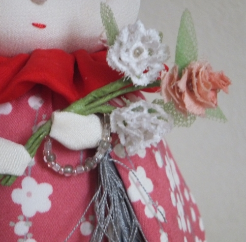 花地蔵の作り方 手順 9 人形 おもちゃ アトリエ ハンドメイドレシピ 作り方 と手作り情報サイト