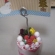 ケーキのカードスタンド