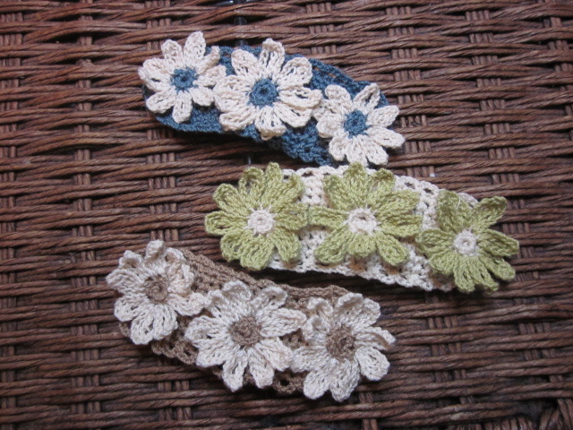 114 レース糸で編むマーガレットモチーフの作り方 手順 14 その他 ファッション アトリエ ハンドメイドレシピ 作り方 と手作り情報サイト
