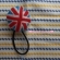 おしゃれな＊イギリス国旗のヘアゴム