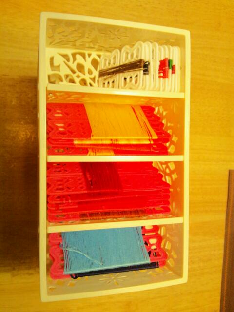 刺繍糸の収納の作り方 その他 その他 アトリエ ハンドメイドレシピ 作り方 と手作り情報サイト