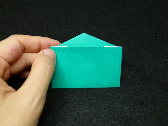 絵馬型の折り紙封筒 ぽち袋やお守りに の作り方 手順 9 折り紙 紙小物 ステーショナリー アトリエ ハンドメイドレシピ 作り方 と手作り 情報サイト