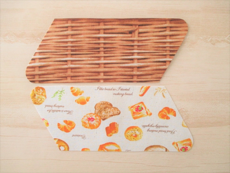 布で作る 型紙から作る 三角コインケース作り方の作り方 手順 3 財布 バッグ 財布 小物 アトリエ ハンドメイドレシピ 作り方 と手作り 情報サイト