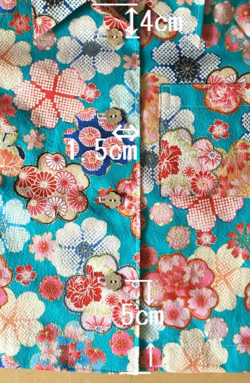 2歳用 アロハシャツ の作り方 手順 15 子供服 ベビー キッズ アトリエ ハンドメイドレシピ 作り方 と手作り情報サイト