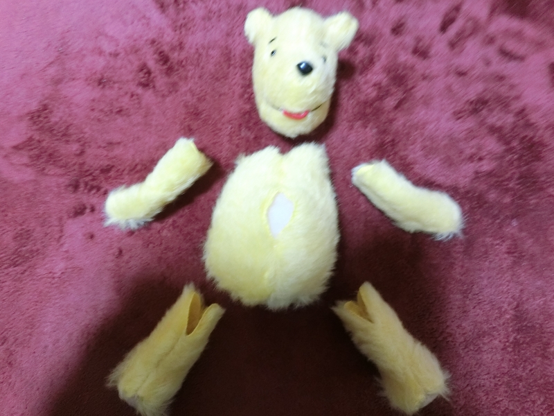 くまのぷーさんぬいぐるみの作り方 手順 2 その他 その他 アトリエ ハンドメイドレシピ 作り方 と手作り情報サイト