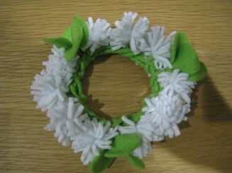 クローバーとシロツメクサの作り方 手順 その他 その他 アトリエ ハンドメイドレシピ 作り方 と手作り情報サイト