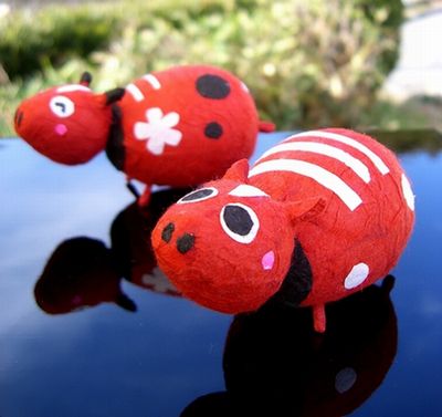 元気な 赤べこ の作り方 人形 おもちゃ アトリエ ハンドメイドレシピ 作り方 と手作り情報サイト