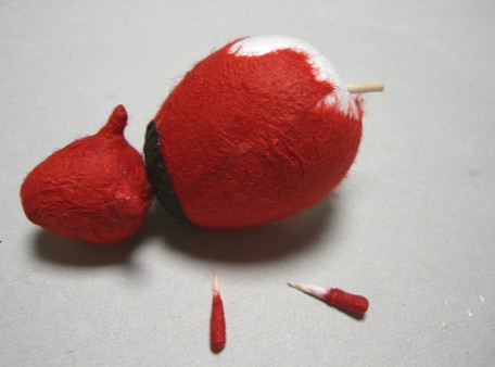 元気な 赤べこ の作り方 手順 4 人形 おもちゃ アトリエ ハンドメイドレシピ 作り方 と手作り情報サイト