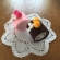 フェルトの簡単ロールケーキ