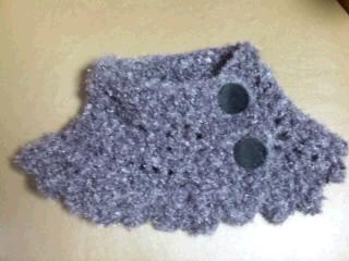 1日で編める 1玉でざっくり編みネックウォーマーの作り方 その他 ファッション アトリエ ハンドメイドレシピ 作り方 と手作り情報サイト