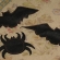 ハロウィン★こうもり＆くものコースター