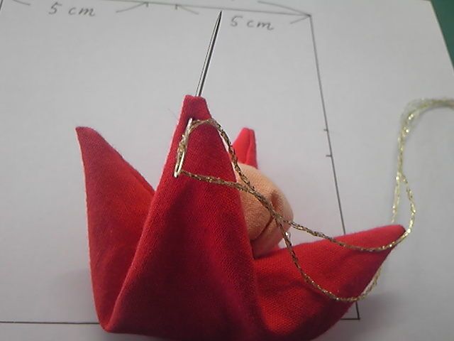お手玉のお雛さまの作り方 手順 人形 おもちゃ アトリエ ハンドメイドレシピ 作り方 と手作り情報サイト