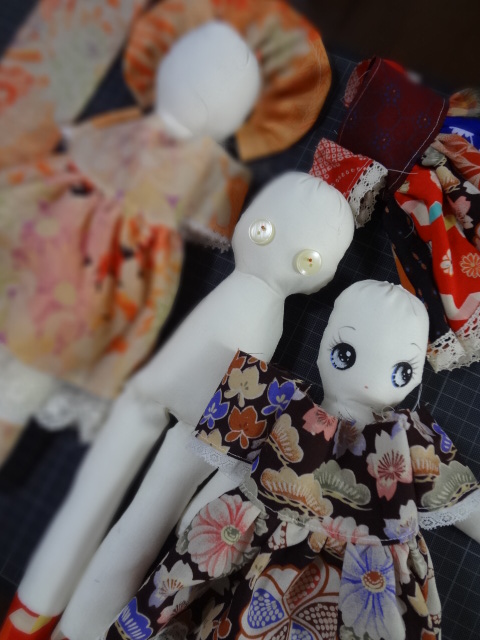 文化人形の作り方 手順｜1｜人形｜おもちゃ｜ アトリエ | ハンドメイド