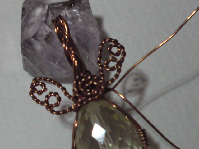 天使のワイヤーペンダントの作り方 手順 22 その他 その他 アトリエ ハンドメイドレシピ 作り方 と手作り情報サイト