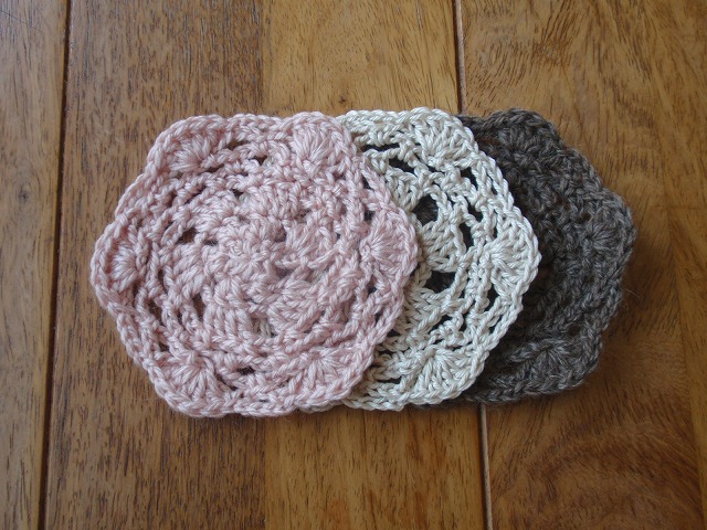 6角形のコースター の作り方 その他 ファッション アトリエ ハンドメイドレシピ 作り方 と手作り情報サイト