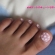 pinkドットのキュートなネイル♡