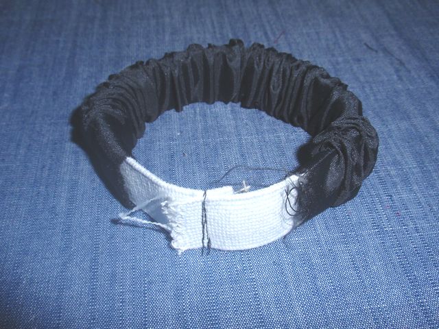 シンプルシューズバンドの作り方 手順 6 その他 ファッション アトリエ ハンドメイドレシピ 作り方 と手作り情報サイト