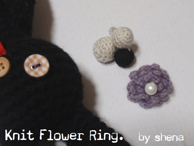 毛糸のほっこりリングの作り方 その他 ファッション アトリエ ハンドメイドレシピ 作り方 と手作り情報サイト