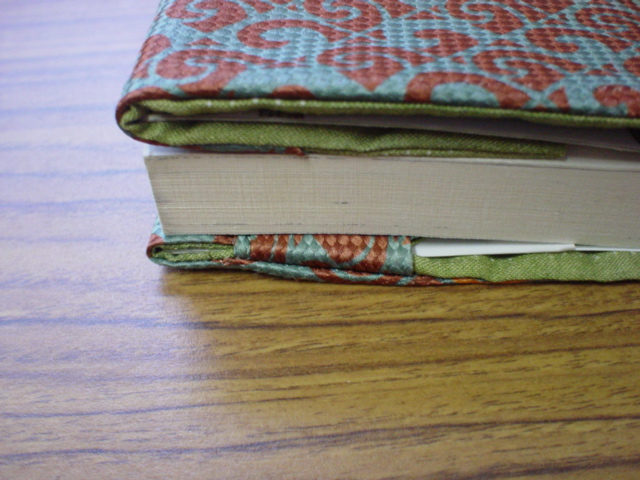 ネクタイリメイク ブックカバーの作り方 手順 10 ブックカバー 紙小物 ステーショナリー アトリエ ハンドメイドレシピ 作り方 と手作り情報サイト