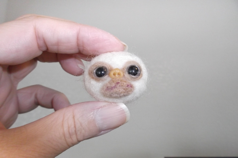 羊毛フェルト グレムリン ギズモの作り方 手順 2 その他 ぬいぐるみ 人形 アトリエ ハンドメイドレシピ 作り方 と手作り情報サイト