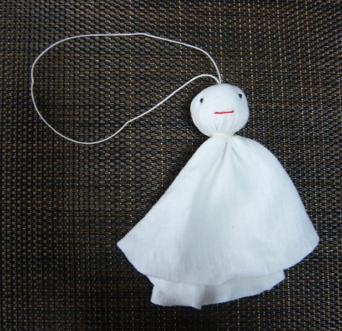 てるてる坊主の作り方 手順｜6｜その他｜リメイク・デコレーション