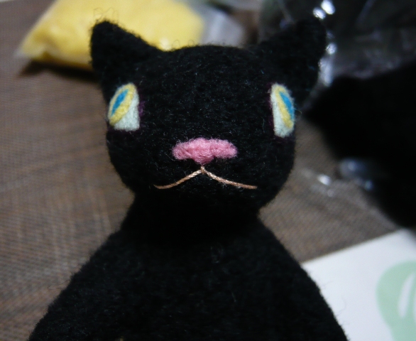 黒猫の作り方 手順 8 ぬいぐるみ ぬいぐるみ 人形 アトリエ ハンドメイドレシピ 作り方 と手作り情報サイト