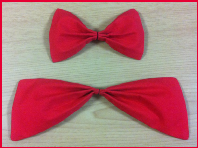 制服風リボンの作り方 手順 10 コサージュ ブローチ アクセサリー アトリエ ハンドメイドレシピ 作り方 と手作り情報サイト