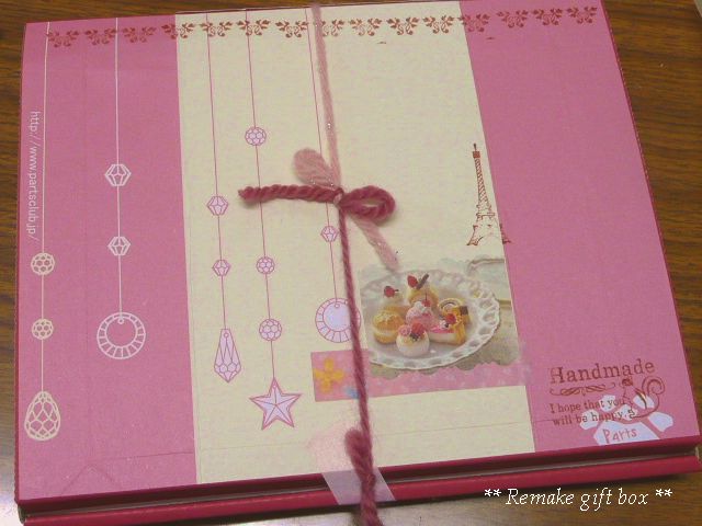 空き箱リメイク プレゼントボックスの作り方 手順 8 その他 紙小物 ステーショナリー アトリエ ハンドメイドレシピ 作り方 と手作り情報サイト